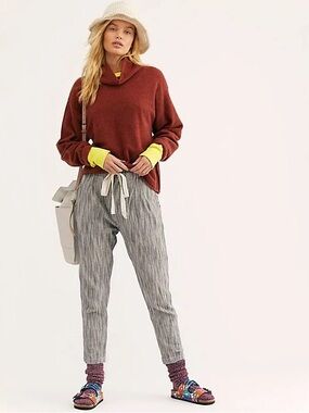 Free People Light at Sunrise Pants SZ 6